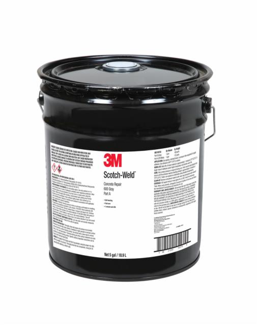 3M™ Scotch-Weld™ Concrete Repair 600 Self-Leveling Gray Part A