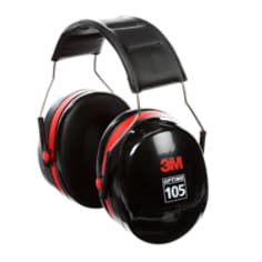 3M™ PELTOR™ Optime™ 105 Earmuffs, H10A, overthehead, 10 pairs per case