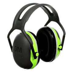 3M™ PELTOR™ X Series Earmuffs, X4A, over-the-head, 10 pairs per case