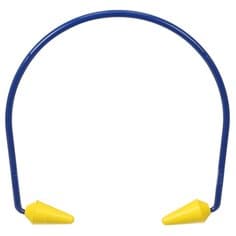 3M™ E-A-R™ Caboflex™ Banded Hearing Protector Model 600, 320-2001, blue/yellow, uncorded