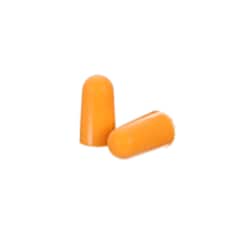 3M™ Foam Earplugs, 1100, orange, 200 pairs per carton