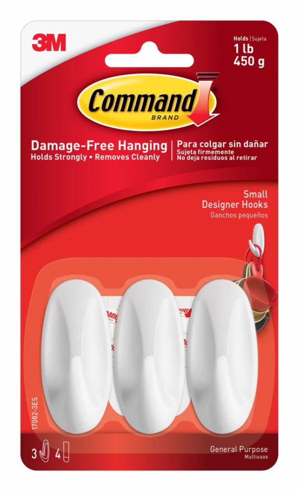 Command Small Designer Hooks 17082-3ES