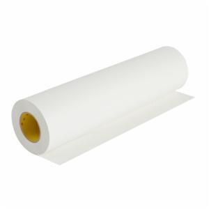 3M™ Removable Label Material 7600, White Vinyl Gloss, 6 in x 1668 ft, 1 Roll/Caseimage
