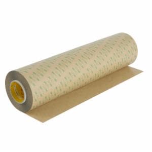 3M™ Adhesive Transfer Tape 468MP, Clear, 60 in x 60 yd, 5 mil, 1 Roll/Caseimage