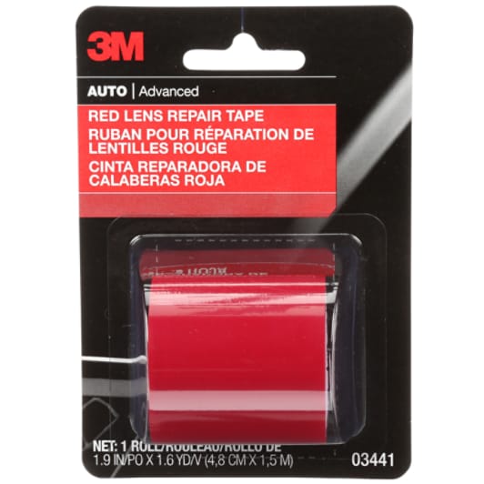 3M™ Red Lens Repair Tape, 03441, 1.875 in x 60 in, 24 per case