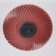 Scotch-Brite™ BB-ZS Radial Bristle, 6mm kara, T-C, 75mm, P220, punainen, 6/pakk