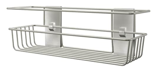 Command™ Shower Caddy, Satin Nickel, BATH31-SN