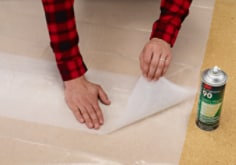 3M(TM) Hi-Strength 90 Spray Adhesive Application Photo, CHIM