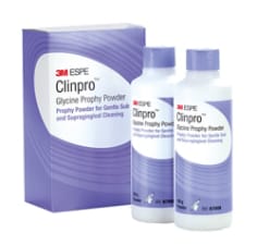 3M™ Clinpro™ Glycine Prophy Powder, 2 flacons de poudre de glycine pour aéropolisseur, 67008