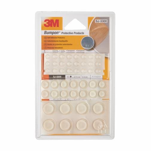 3M™ Bumpon™ SJ6553BL Elastikpuffer Mini-Pack, Transparent, 11,0 x 3,05 3M™ Bumpon™ SJ6553BL Elastikpuffer Mini-Pack, Transparent, 11,0 x 3,05