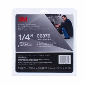 3M™ Automotive Attachment Tape 06376, Gray, 0.76 mm, 1/4 in x 20 yd, 12 Roll/Case image 3M™ Automotive Attachment Tape 06376, Gray, 0.76 mm, 1/4 in x 20 yd, 12 Roll/Caseimage