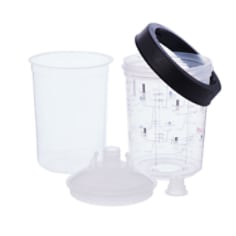 3M™ PPS™ Set de poches jetables et couvercles, Midi, 400 ml, 125 µ