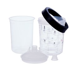 3M™ PPS™ Set de poches jetables et couvercles, Midi, 400 ml, 125 µ