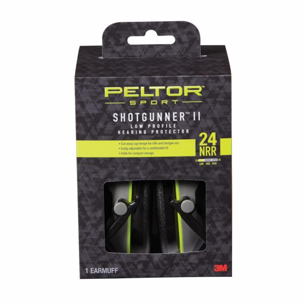 Peltor Sport Shotgunner II Low-Profile Hearing Protector 24 NRR