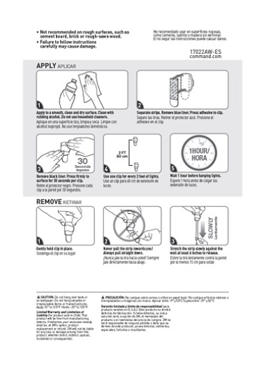 17022AW-ES Command™ Instructions
