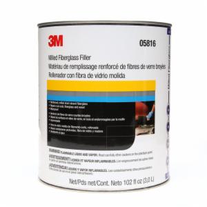 3M™ Milled Fiberglass Body Filler 05816, 1 gal, 4/Caseimage