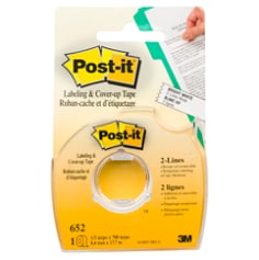 Post-it® Notes are great for jotting down reminders and for leaving notes of encouragement. They come in a variety of sizes and the classic canary yellow colour helps to keep your message visible - a simple tool that helps keep you organized!