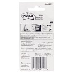 Post-it(R) Flags, 684-ARR2 ,11.9mm x 43.2mm,