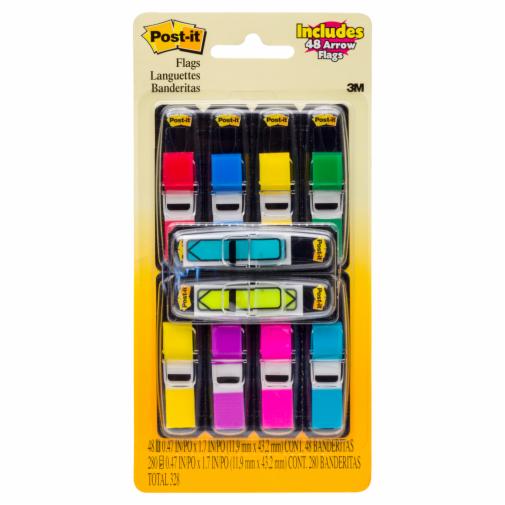 Post-it(R) Flags, 683-VAD1, 11.9mm x 43.2mm