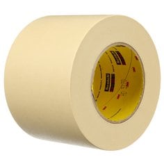 Scotch® Paint Masking Tape, 231/231A, tan, 96 mm x 55 m