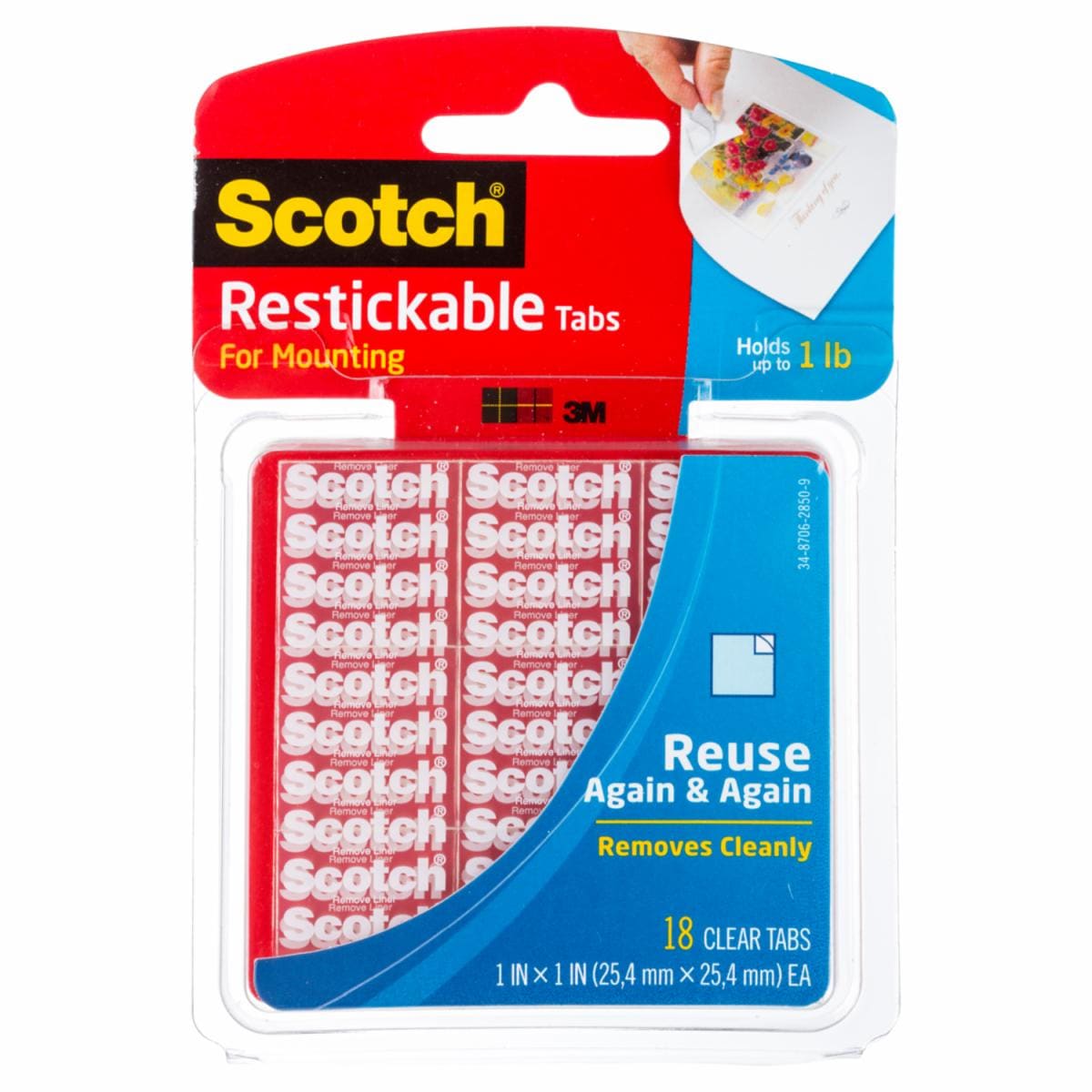 Scotch Restickable Tabs R100