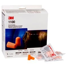 3M 1100 Uncorded Earplugs, 1100