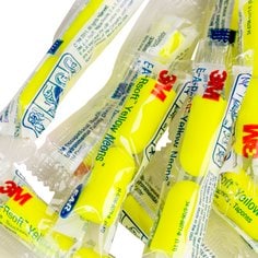 3M E-A-Rsoft Yellow Neons Large Uncorded Earplugs, 312-1251