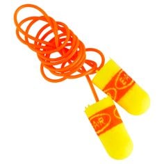 3M E-A-Rsoft SuperFit Corded Earplugs, 311-1254