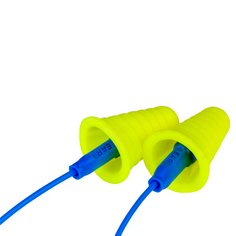 3M E-A-R Push-Ins with Grip Rings Corded Earplugs, 318-1009