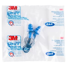 3M E-A-R Ultrafit Metal Detectable Corded Earplug, 340-5007