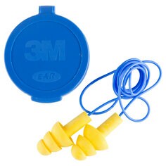 3M E-A-R UltraFit Corded Earplugs, Carry Case, 340-4002