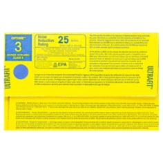 3M(TM) E-A-R(TM) UltraFit(TM) Corded Earplugs, Carry Case, 340-4002, Reusable triple flange design ensures high protection levels, Product available in either polybags or cases for safe storage, Premoulding delivers performance in a variety of work environments