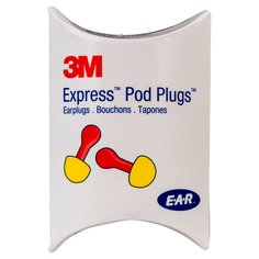 3M E-A-R Express Assorted Uncorded Earplugs, 321-3200