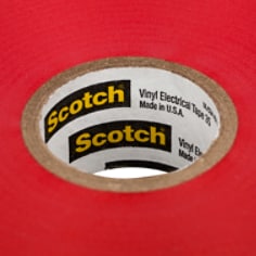 Scotch(R) Vinyl Electrical Tape 35, 19 mm x 20 m, Red