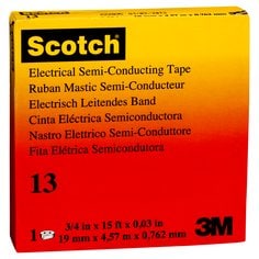 Scotch(R) Electrical Semi-Conducting Tape 13, 19 mm x 4.5 m