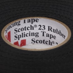 Scotch(R) Rubber Splicing Tape 23, 19 mm x 9.15 m, Black