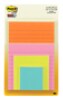 Post-it® Super Sticky Notes, Assorted Sizes, Miami Collection, Lined and unlined, 4 Pads/Pack, 45 Sheets/Pad