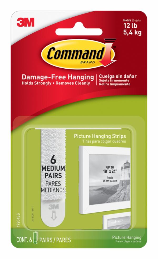 Command Medium Picture Hanging Strips 17204ES