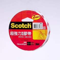 3M(TM) Scotch(R) 超強力雙面膠帶 669, 18 mm x 5yd