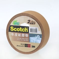 3M(TM) Scotch(R) 牛皮紙膠帶 3039, 36 mm x 40 yd