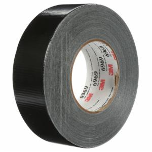 3M™ Extra Heavy Duty Duct Tape 6969, Black, 48 mm x 54.8 m, 10.7 mil, 24 Roll/Case, Individually Wrapped Conveniently Packaged image 3M™ Extra Heavy Duty Duct Tape 6969, Black, 48 mm x 54.8 m, 10.7 mil, 24 Roll/Case, Individually Wrapped Conveniently Packagedimage