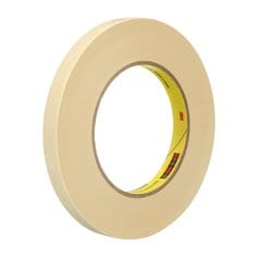 Scotch® High Performance Masking Tape, 232, tan, 12 mm x 55 m