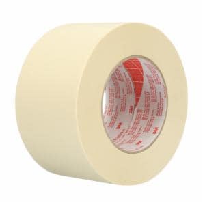 3M™ Performance Masking Tape 2364, Tan, 100 mm x 55 m, 6.5 mil, 8 Rolls/Caseimage