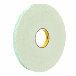 3M™ Double Coated Urethane Foam Tape 4032, Off White, 3/4 in x 72 yd, 31 mil, 12 Rolls/Caseimage