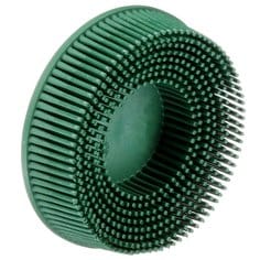 Scotch-Brite™ Roloc™ Bristle Disc, 50, 3 in x 5/8 in (7.62 cm x 1.59 cm)