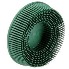 Scotch-Brite™ Roloc™ Bristle Disc, CRS, 3 in x 5/8 in (7.62 cm x 1.59 cm)