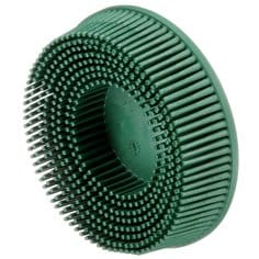 Scotch-Brite™ Roloc™ Bristle Disc, CRS, 3 in x 5/8 in (7.62 cm x 1.59 cm)