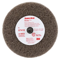 Scotch-Brite™ Rivet Cleaning Disc, MED, 4 in x 1-1/4 in (10.16 cm x 3.18 cm)