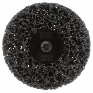 Scotch-Brite Roloc Coating Removal Disc, CR-DR, SiC Extra Coarse, TR, 4 in, 10/Carton, 40 ea/Caseimage