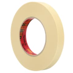 3M™ High Performance Masking Tape 2693, Tan, 18 mm x 55 m, 7.9 mil, 48